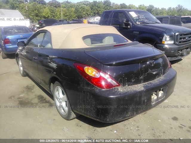 4T1FA38P54U032222 - 2004 TOYOTA CAMRY SOLARA SE/SLE შავი ფოტო 3