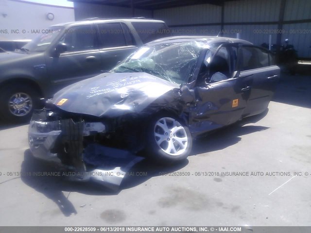 JM1BK324781814818 - 2008 MAZDA 3 S GRAY photo 2