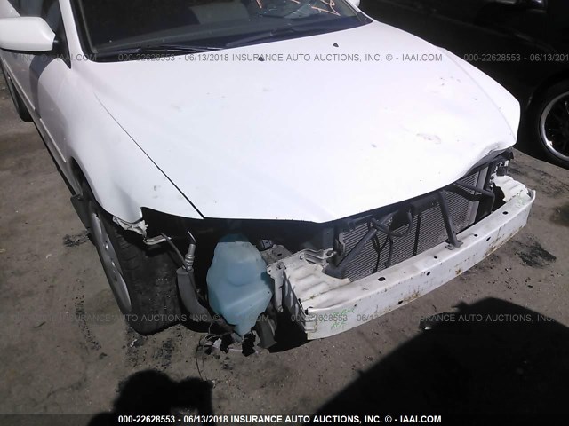 1YVFP80C145N33573 - 2004 MAZDA 6 I WHITE photo 6