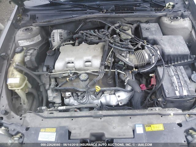 1G1NE52J5Y6283054 - 2000 CHEVROLET MALIBU LS Qəhvəyi foto 10