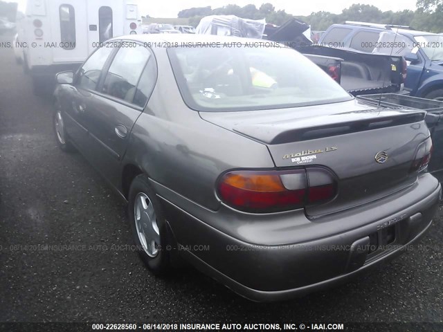 1G1NE52J5Y6283054 - 2000 CHEVROLET MALIBU LS Qəhvəyi foto 3