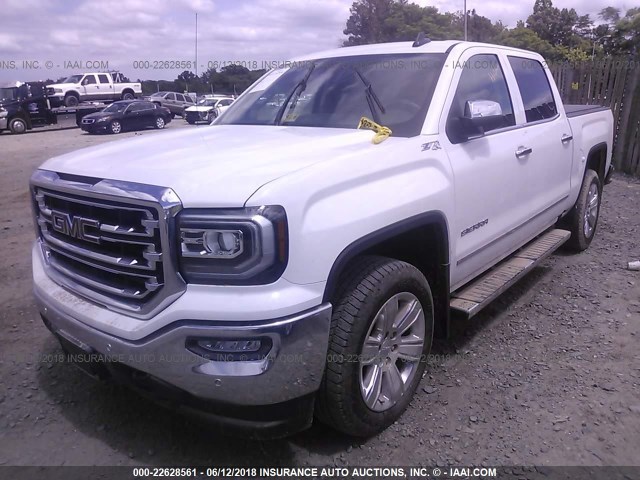 3GTU2NEC3HG123729 - 2017 GMC SIERRA K1500 SLT WHITE photo 2