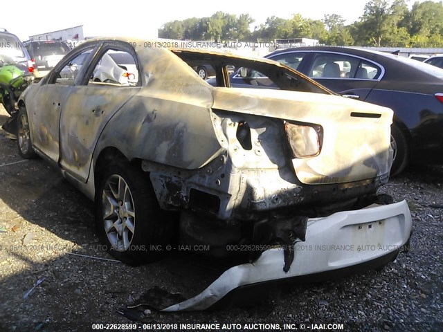 1G11C5SA4DF130499 - 2013 CHEVROLET MALIBU 1LT თეთრი ფოტო 3