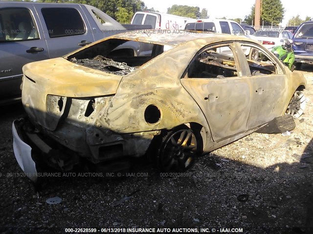 1G11C5SA4DF130499 - 2013 CHEVROLET MALIBU 1LT თეთრი ფოტო 4