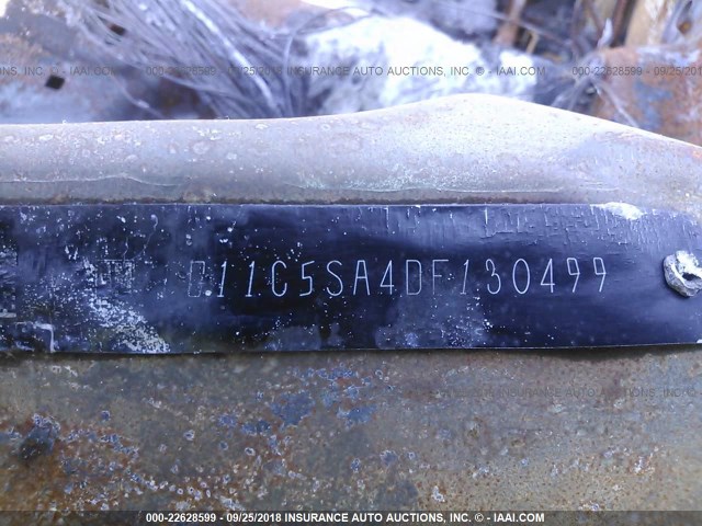 1G11C5SA4DF130499 - 2013 CHEVROLET MALIBU 1LT თეთრი ფოტო 9