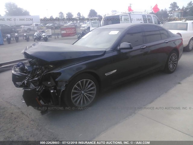 WBAKA83569CY34455 - 2009 BMW 750 I BLACK photo 2