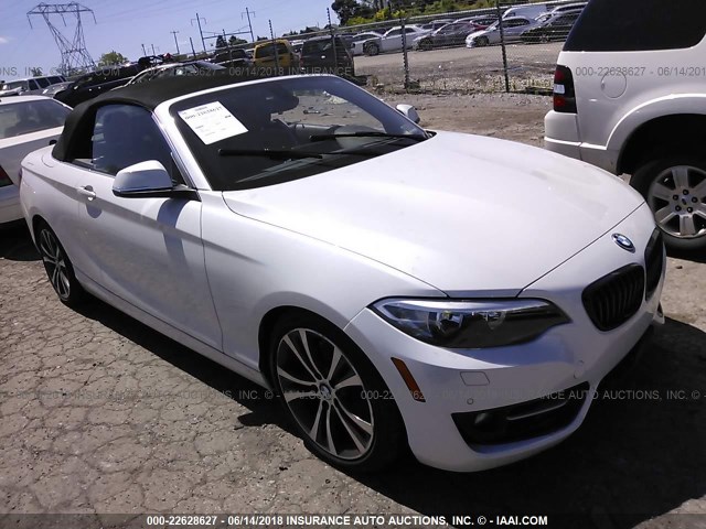 WBA1L9C50GV324826 - 2016 BMW 228 XI/SULEV WHITE photo 1