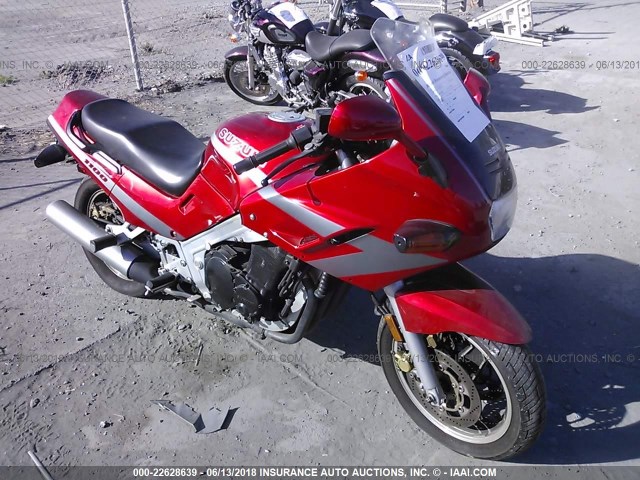 JS1GV72A2M2100362 - 1991 SUZUKI GSX1100 F RED photo 1