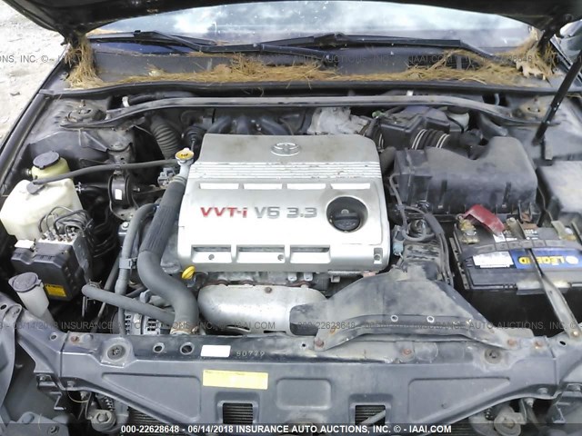 4T1FA38P45U051426 - 2005 TOYOTA CAMRY SOLARA SE/SLE BLACK photo 10