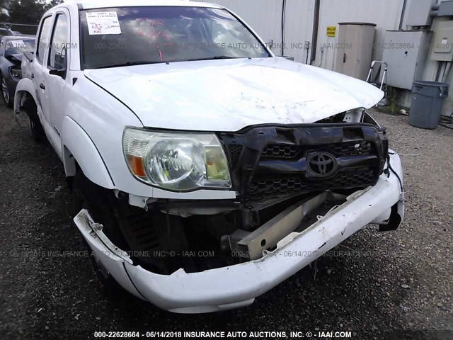 5TFLU4EN0BX005349 - 2011 TOYOTA TACOMA DOUBLE CAB 白色 照片 6