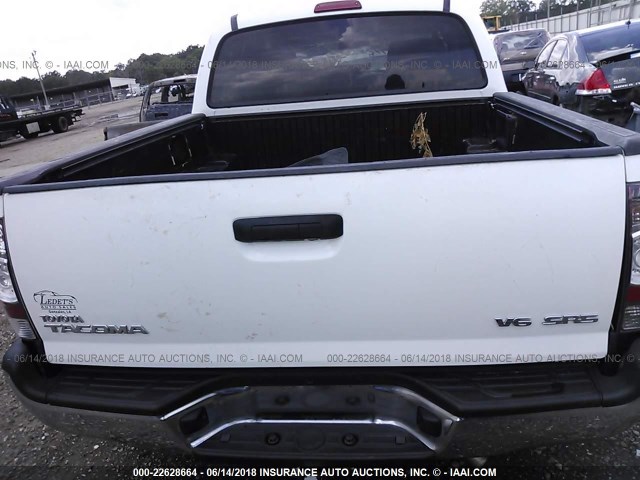 5TFLU4EN0BX005349 - 2011 TOYOTA TACOMA DOUBLE CAB 白色 照片 8