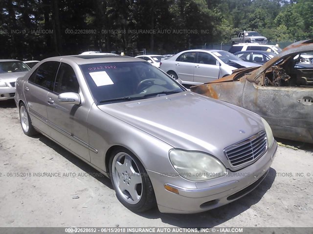 WDBNG70J42A231546 - 2002 MERCEDES-BENZ S 430 GOLD photo 1