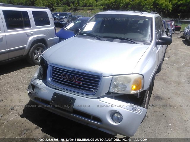 1GKDT13S372119613 - 2007 GMC ENVOY Light Blue photo 6