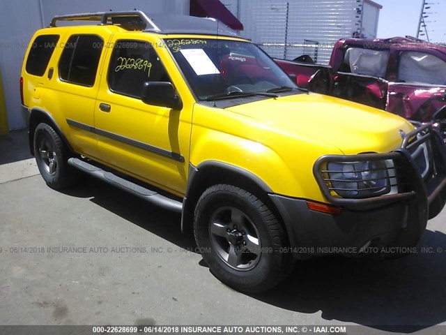 5N1ED28Y73C630306 - 2003 NISSAN XTERRA XE/SE YELLOW photo 1