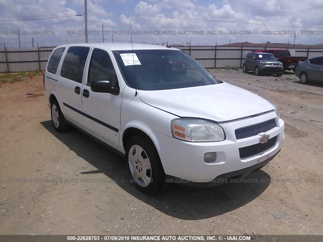 1GNDV23W48D209476 - 2008 CHEVROLET UPLANDER LS WHITE photo 1