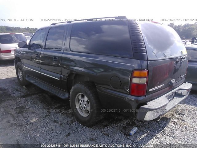 3GNEC16Z53G173593 - 2003 CHEVROLET SUBURBAN C1500 GRAY photo 3