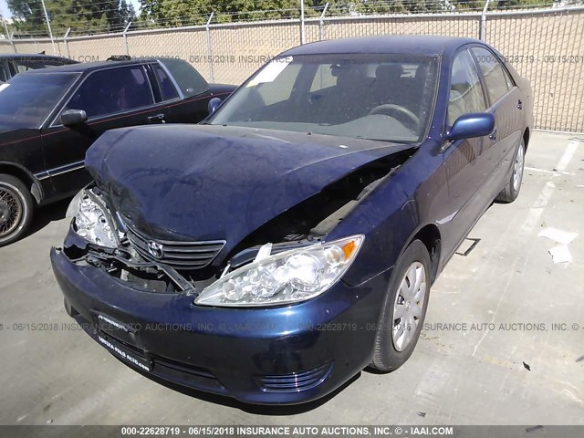 4T1BE32K26U144091 - 2006 TOYOTA CAMRY LE/XLE/SE 蓝色 照片 2