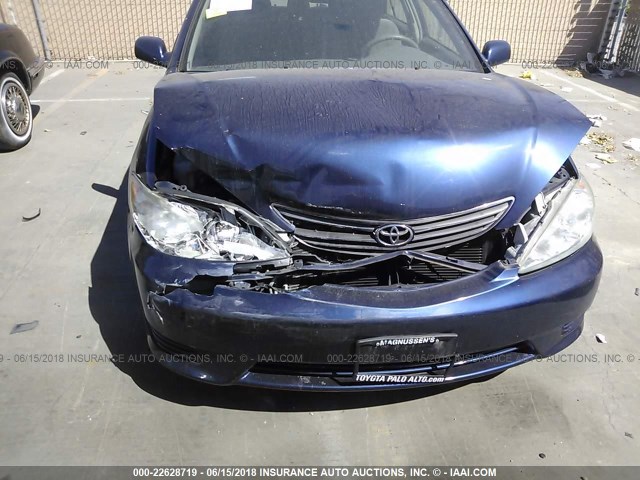 4T1BE32K26U144091 - 2006 TOYOTA CAMRY LE/XLE/SE 蓝色 照片 6