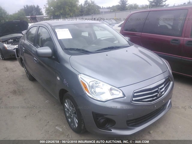 ML32F3FJ6JHF01766 - 2018 MITSUBISHI MIRAGE G4 ES Серый фото 1