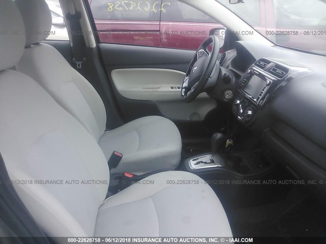 ML32F3FJ6JHF01766 - 2018 MITSUBISHI MIRAGE G4 ES Серый фото 5