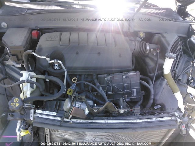 1GKKVRKD3DJ202348 - 2013 GMC ACADIA SLT-1 Czarny zdjęcie 10