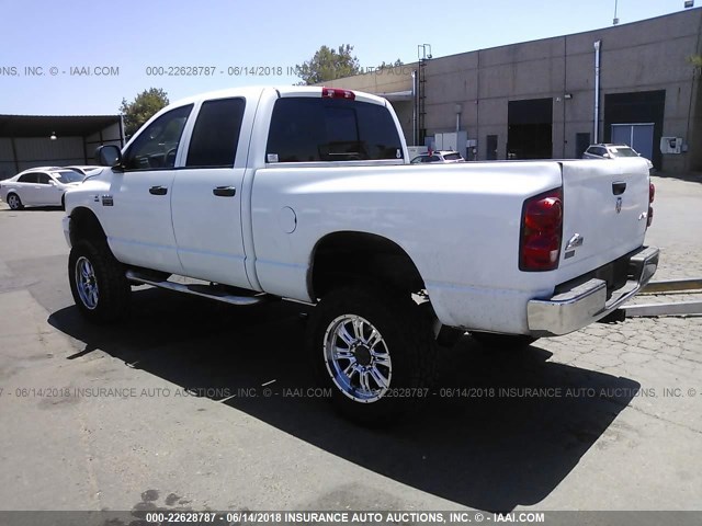 3D7KS28A88G249929 - 2008 DODGE RAM 2500 ST/SLT 白色 照片 3