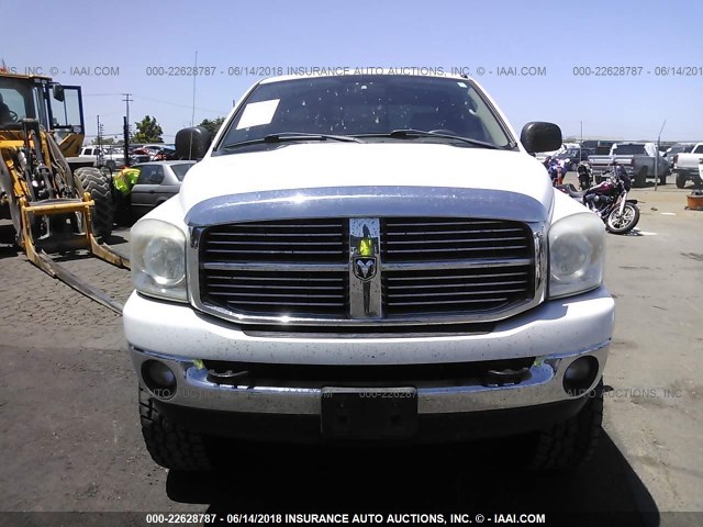 3D7KS28A88G249929 - 2008 DODGE RAM 2500 ST/SLT 白色 照片 6