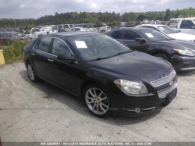 1G1ZE5E08AF287738 - 2010 CHEVROLET MALIBU LTZ 黑色 照片 1