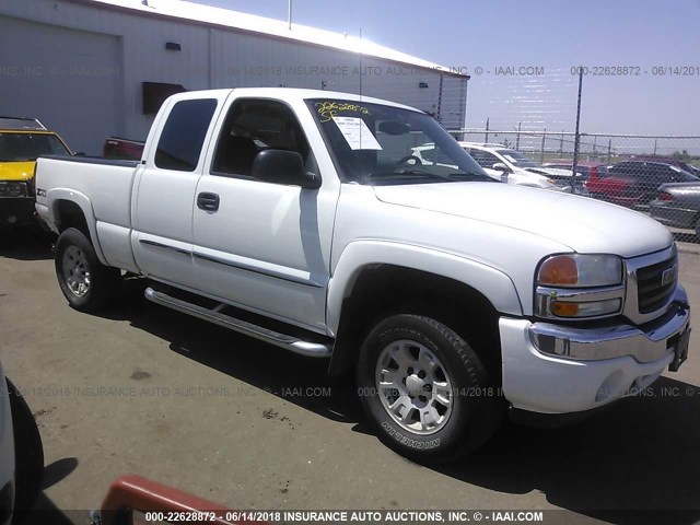 1GTEK19Z37E193832 - 2007 GMC NEW SIERRA K1500 WHITE photo 1