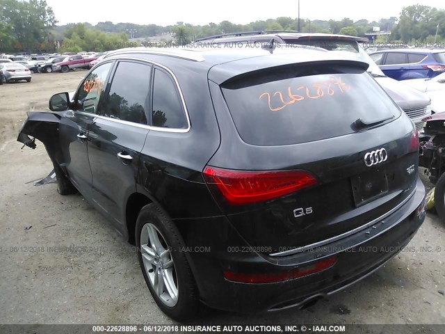 WA1D7AFP4HA010229 - 2017 AUDI Q5 PREMIUM PLUS S-LINE BLACK photo 3