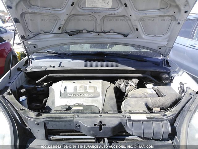 KM8JN72D06U437735 - 2006 HYUNDAI TUCSON GLS/LIMITED 银色 照片 10