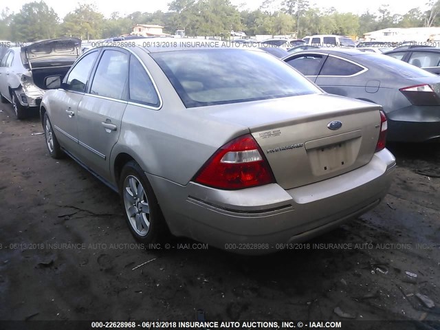 1FAFP24175G161812 - 2005 FORD FIVE HUNDRED SEL TAN photo 6