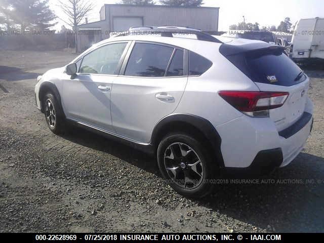 JF2GTABC5JH299492 - 2018 SUBARU CROSSTREK PREMIUM Ақ фото 3