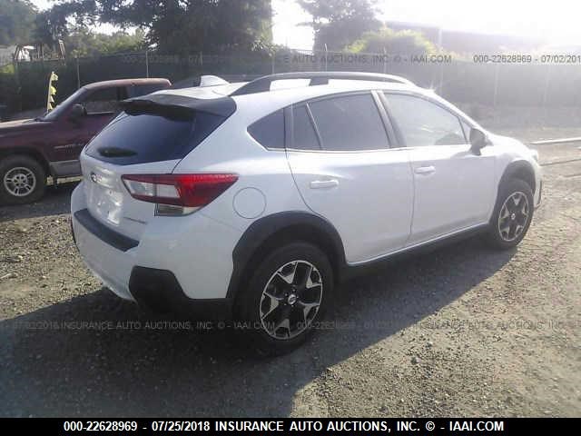 JF2GTABC5JH299492 - 2018 SUBARU CROSSTREK PREMIUM Ақ фото 4