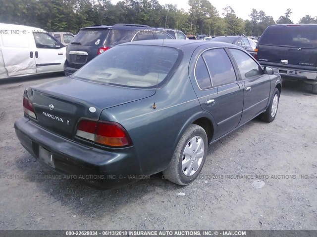 JN1CA21D0WT504128 - 1998 NISSAN MAXIMA GLE/GXE/SE GREEN photo 4