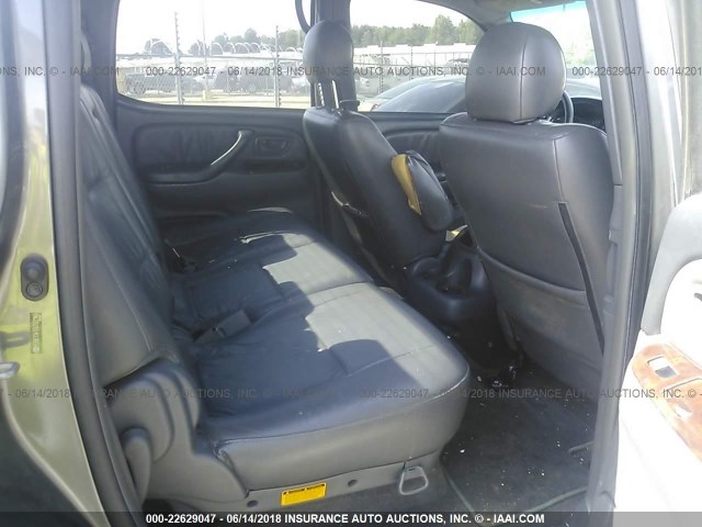 5TBET34176S552143 - 2006 TOYOTA TUNDRA DOUBLE CAB SR5 GRAY photo 8