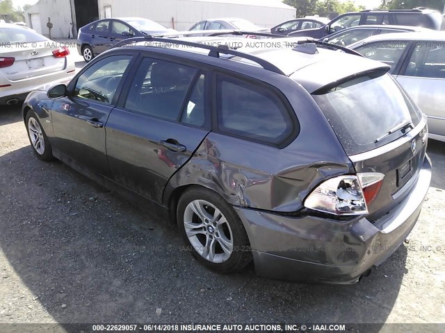 WBAVS135X8FX16746 - 2008 BMW 328 IT GRAY photo 3