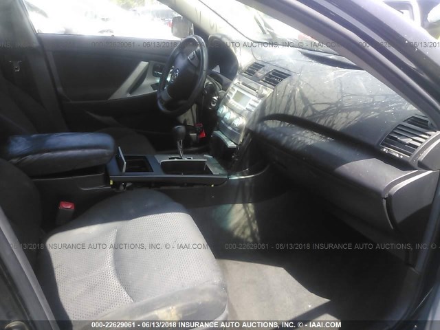4T1BE46KX9U328022 - 2009 TOYOTA CAMRY SE/LE/XLE BLACK photo 5
