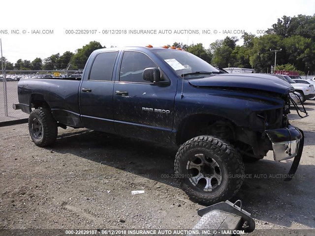 3D7MA48C14G116285 - 2004 DODGE RAM 3500 CREWCAB ST/SLT BLUE photo 1