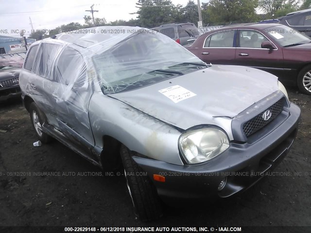 KM8SC13D13U489778 - 2003 HYUNDAI SANTA FE GLS/LX GRAY photo 1