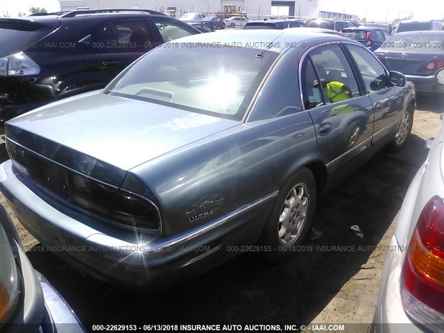 1G4CU541024189872 - 2002 BUICK PARK AVENUE ULTRA BLUE photo 4