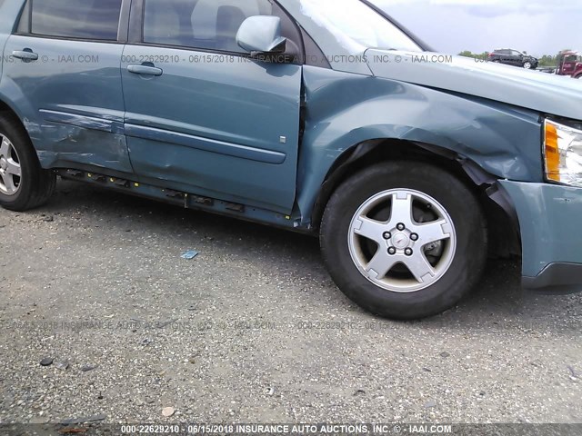 2CKDL33F786347251 - 2008 PONTIAC TORRENT GREEN photo 6