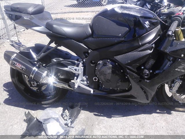 JS1GR7MA9D2100053 - 2013 SUZUKI GSX-R750 BLACK photo 8