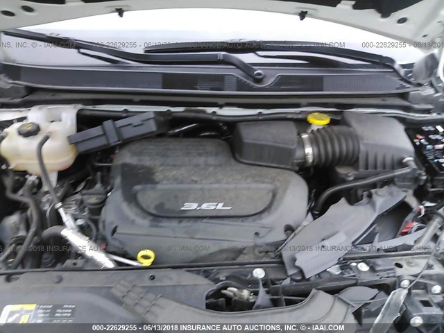 2C4RC1BG3HR794301 - 2017 CHRYSLER PACIFICA TOURING L თეთრი ფოტო 10