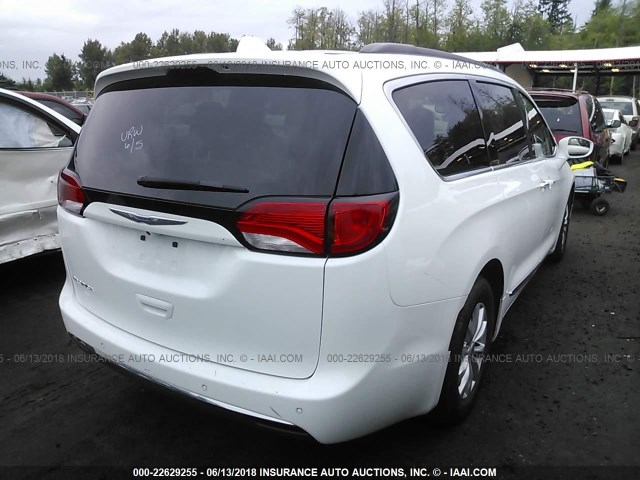 2C4RC1BG3HR794301 - 2017 CHRYSLER PACIFICA TOURING L თეთრი ფოტო 4