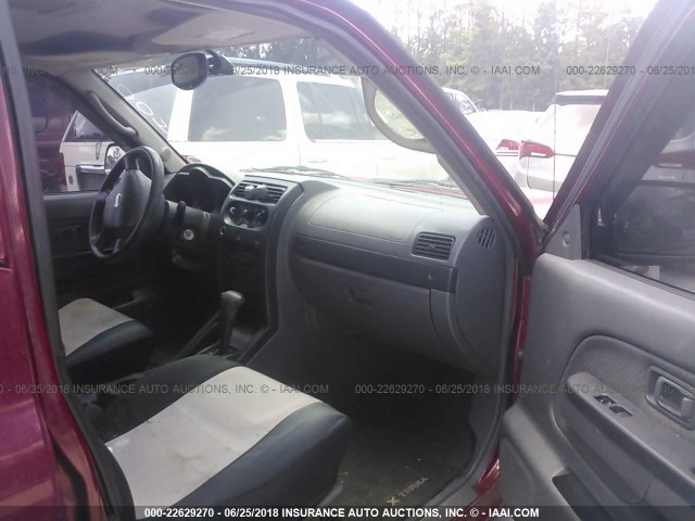 5N1ED28T53C700485 - 2003 NISSAN XTERRA XE/SE MAROON photo 5