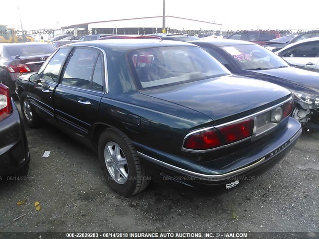 1G4HP52K3XH468323 - 1999 BUICK LESABRE CUSTOM BLUE photo 3