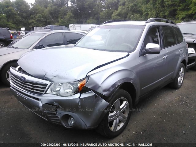 JF2SH64629H737431 - 2009 SUBARU FORESTER 2.5X LIMITED GRAY photo 2