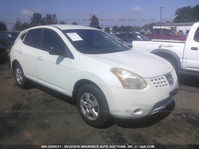 JN8AS58V38W122070 - 2008 NISSAN ROGUE S/SL WHITE photo 1