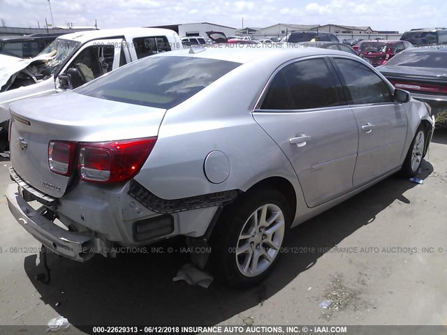1G11C5SL5EF274193 - 2014 CHEVROLET MALIBU 1LT SILVER photo 4